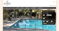 Desktop Screenshot of hotelpinhaldosol.com
